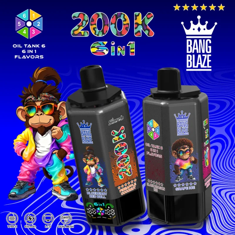 dh-vape-eu-warehouse-bang-blaze-200k-puff-200000-traube-eis-himbeere-zitrone-blaubeere-roter-bullen-ananas-kokosnuss-erdbeere-lychee-schwarzer-drache-eis