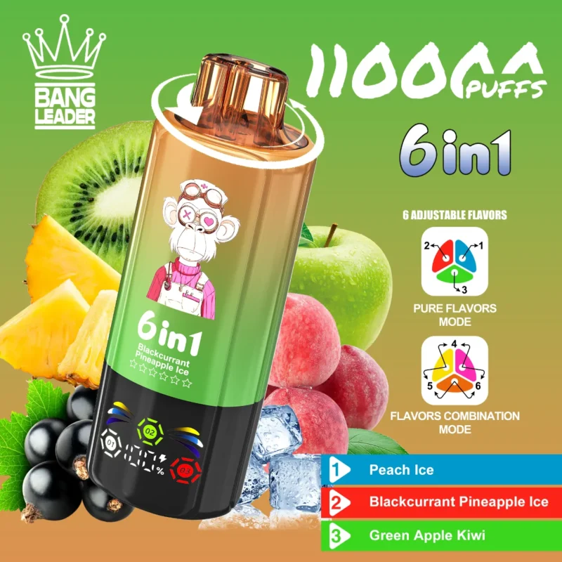 dh-vape-eu-warehouse-bang-leader-110k-pfirsich-eis-&-schwarze-johannisbeere-ananas-eis-&-grüner-apfel-kiwi