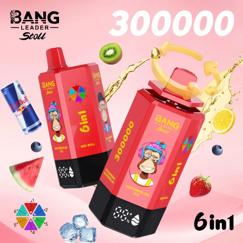 dh-vape-eu-倉庫-バンリーダー-300k-パフ-スイカ-アイスレッド-ブル-ストロベリー-キウイ-ブルーベリー-アイスレモン-ライム-ストロベリー-スイカ