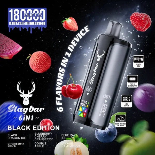 stagbar-180000-dh-vape-eu-warehouse-puffs-vape-black-edition-black-dragon-ice-blueberry-cherry-cranberry-blue-razz-ice-strawberry-grape-double-apple-lychee-hami-melon stagbar-180000-dh-vape-eu-lager-puffs-vape-black-edition-black-dragon-ice-blueberry-cherry-cranberry-blue-razz-ice-strawberry-grape-double-apple-lychee-hami-melon