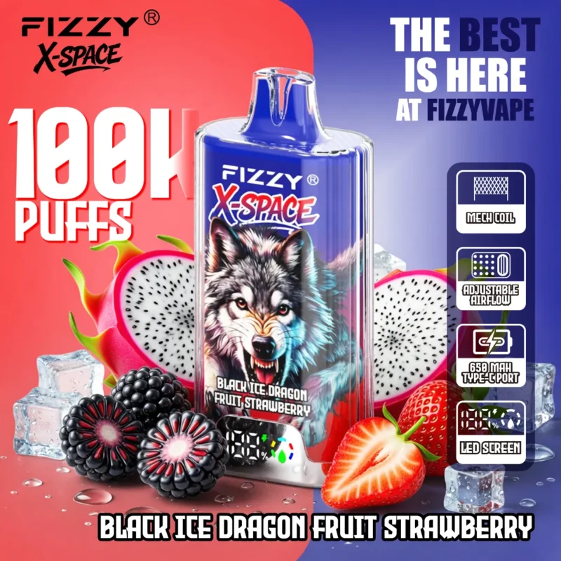 dh-vape-eu-warehouse-fiizy-x-space-black-ice-ドラゴンフルーツ・ストロベリー