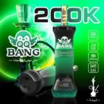 Vista del vape desechable Bang King Qqbang 200k
