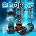 Diseño del vape desechable Bang King Qqbang 200k
