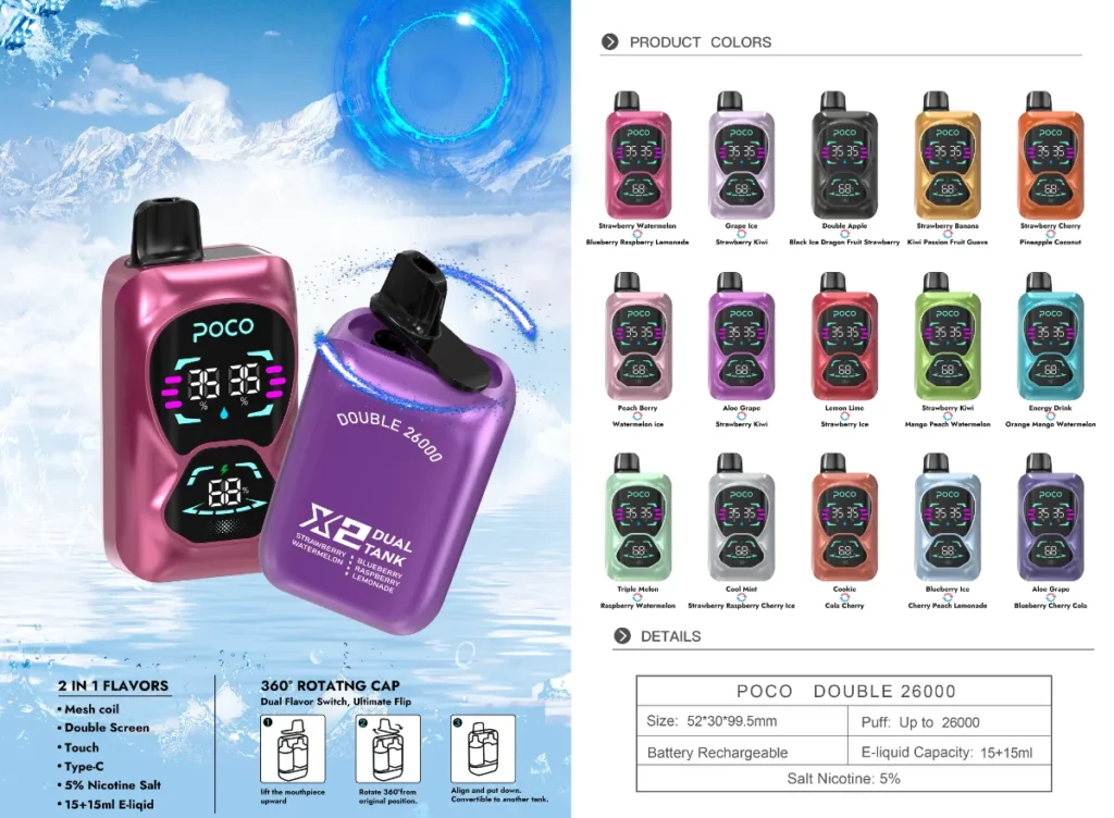 Eu Warehouse Poco Db000 Disposable Vape detail 3