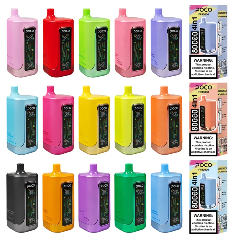 Detalle 2 del vaporizador desechable «Eu Warehouse Poco Fr»