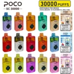 Detalles del vaporizador desechable Eu Warehouse Poco Sc