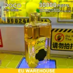 Vista del vaporizador desechable Eu Warehouse Poco Sc